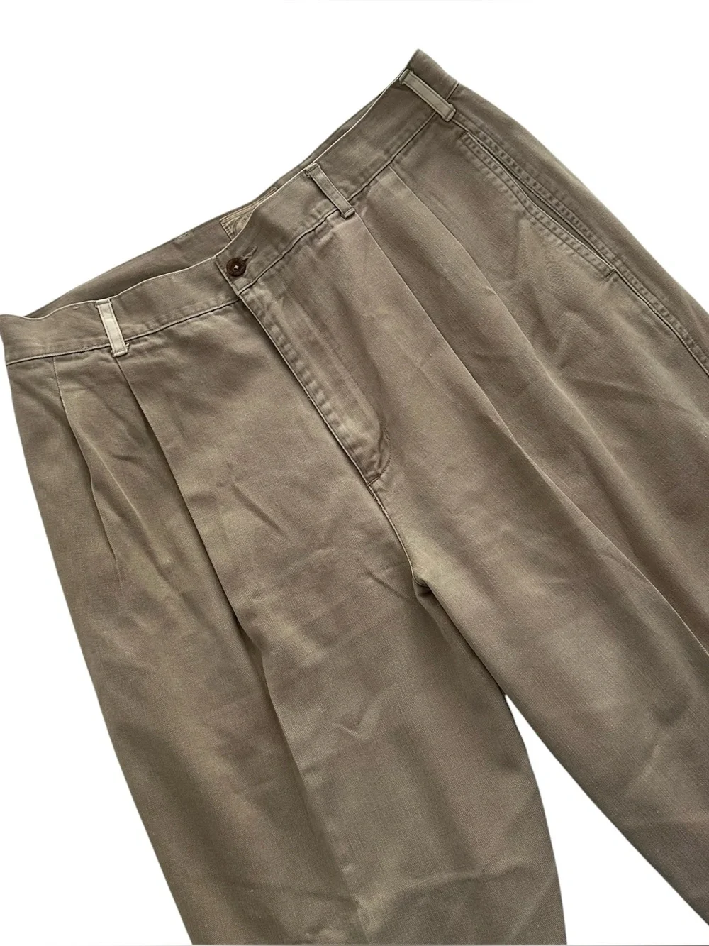 Vintage Abercrombie & Fitch Pleated/High Waist/ Wide Leg Pants 34x32